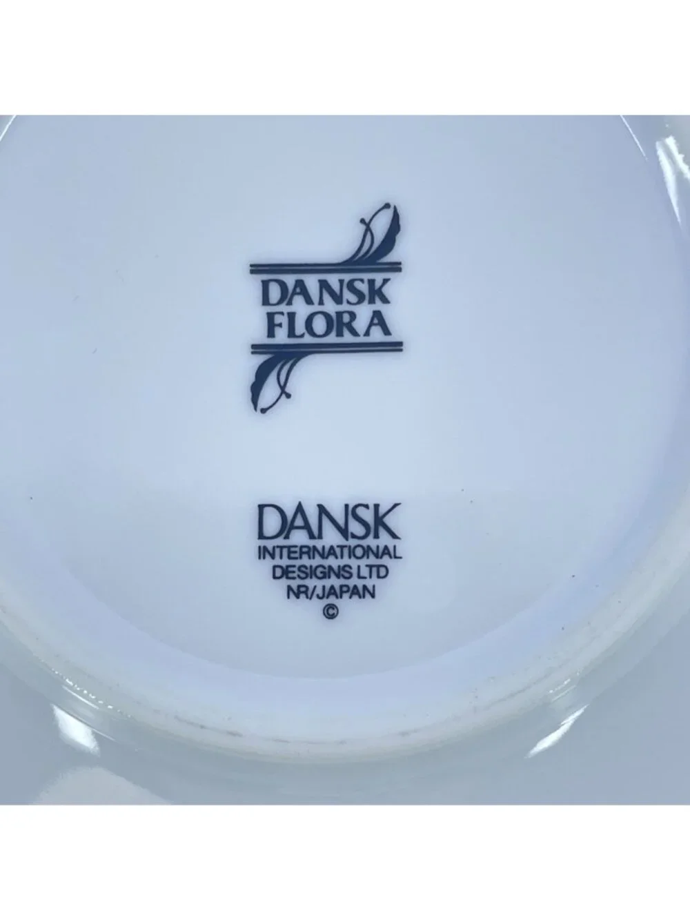 vintage dansk flora bay berry porcelain saucers set of 2 made in japan